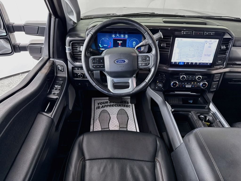 Used 2024 Carbonized Gray Metallic Ford LARIAT image 23