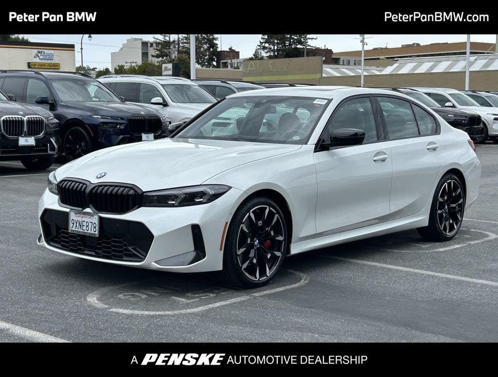 Used 2026 Mineral White Metallic BMW 330i xDrive image 1
