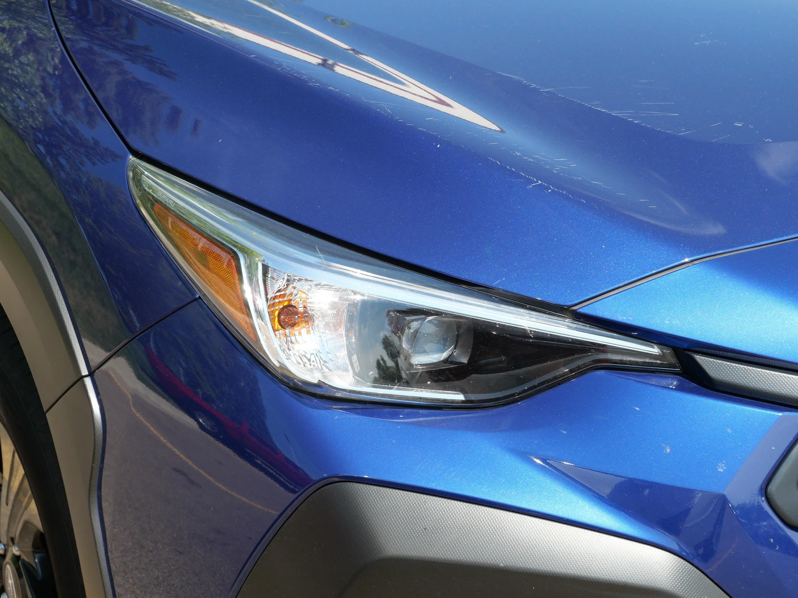 Used 2024 Sapphire Blue Pearl Subaru SUV CVT image 2