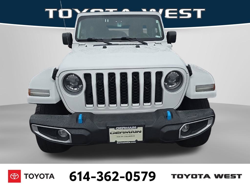 Used 2023 White Jeep Sahara 4xe image 2