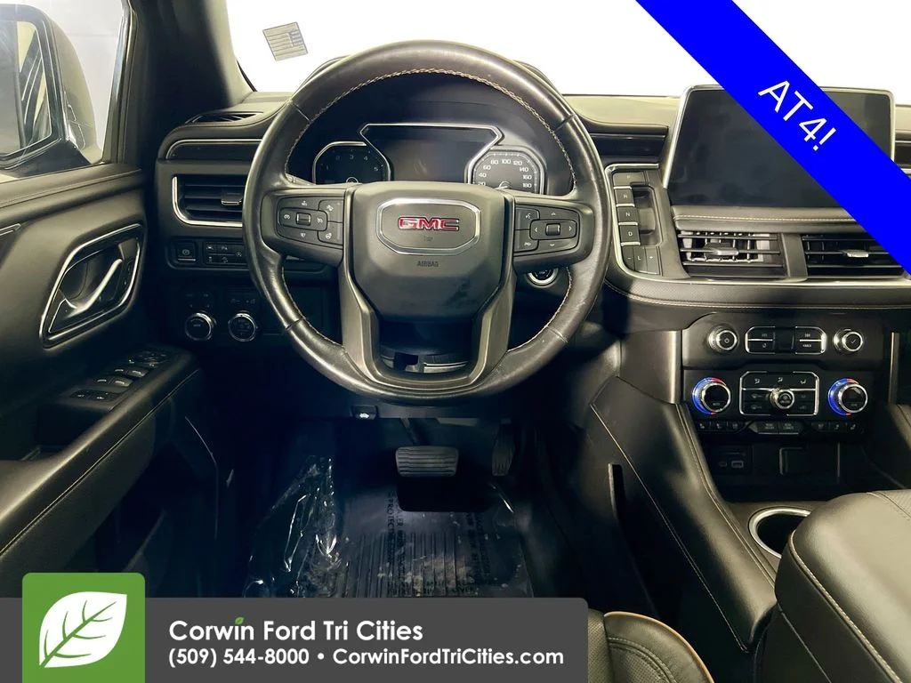 Used 2021 Black GMC AT4 image 28