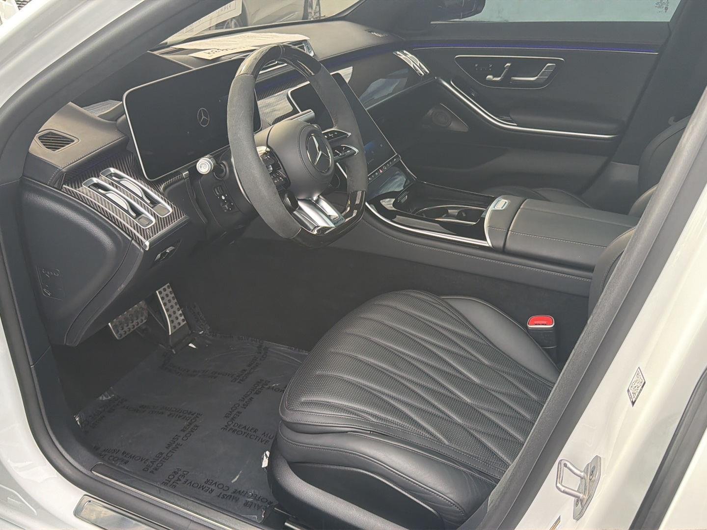 Used 2024 Moonlight White Mercedes-Benz AMG® S 63 E image 11