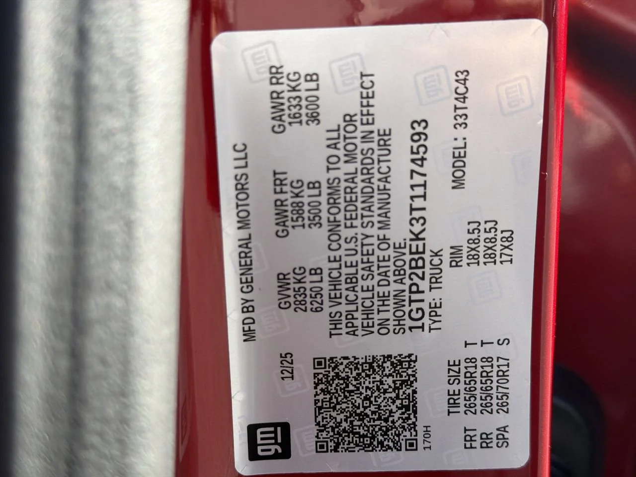 New 2026 Volcanic Red Tintcoat GMC Elevation image 29