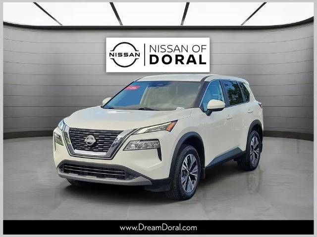 Certified Used 2023 White Nissan SV image 1