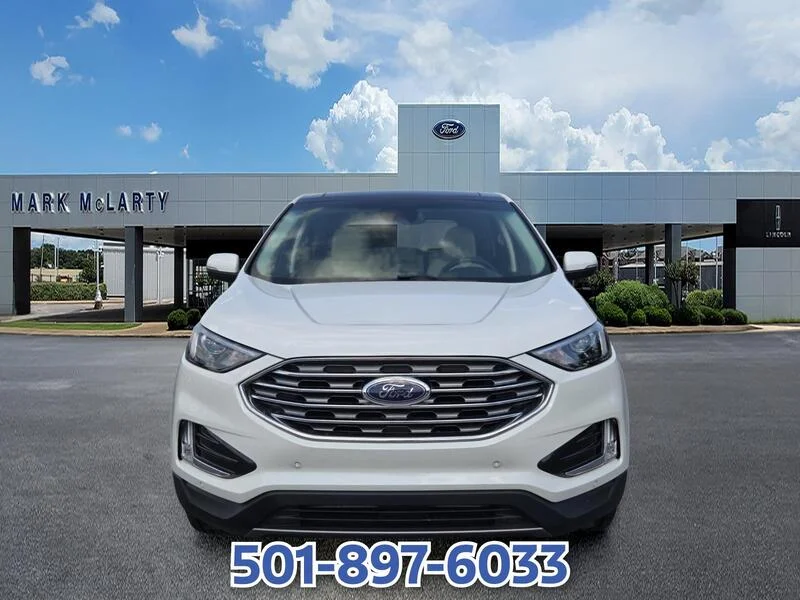 Used 2023 White Metallic FORD TITANIUM AWD image 8