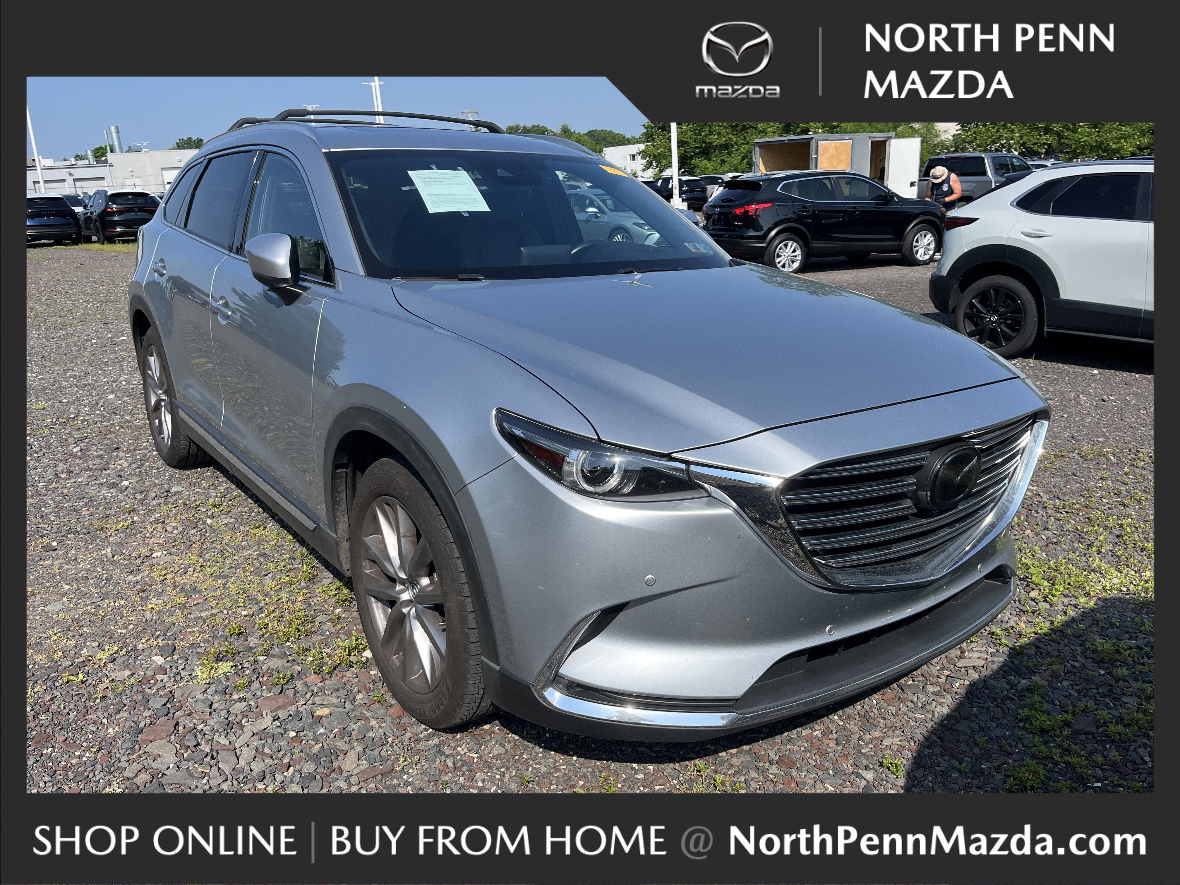Used 2020 Sonic Silver Metallic Mazda Grand Touring image 1