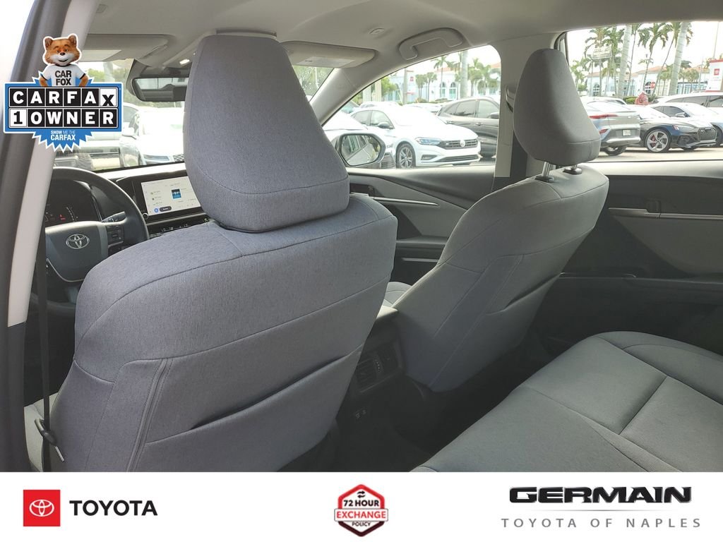 Used 2025 Silver Toyota LE image 22