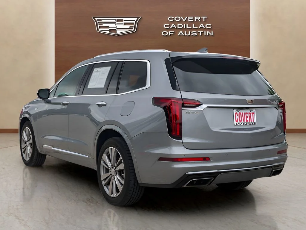 Used 2023 Argent Silver Metallic Cadillac Premium Luxury image 3