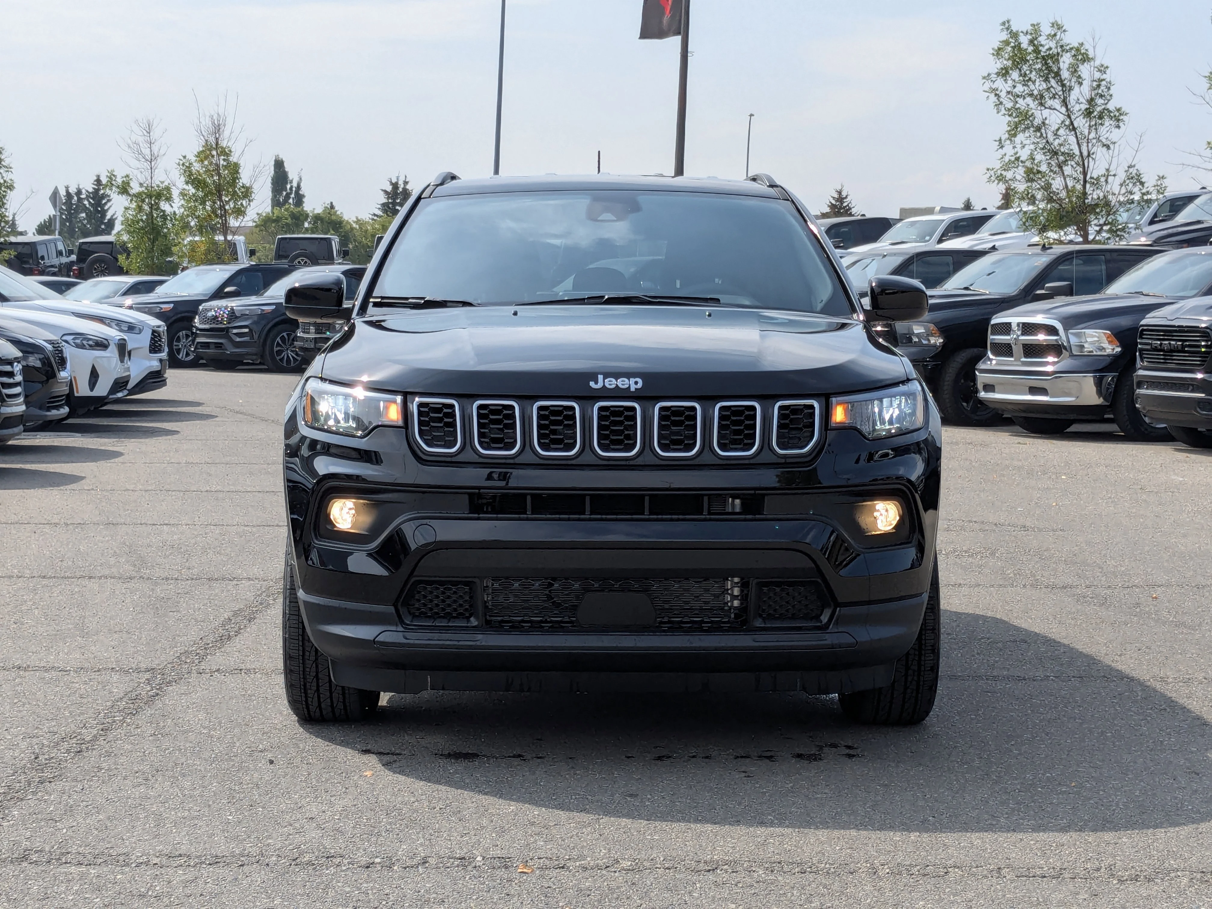 New 2025 Black Jeep North - - Front heated seats - Forward Collision Warning - Uconnect 5 with 8.4?inch display image 3