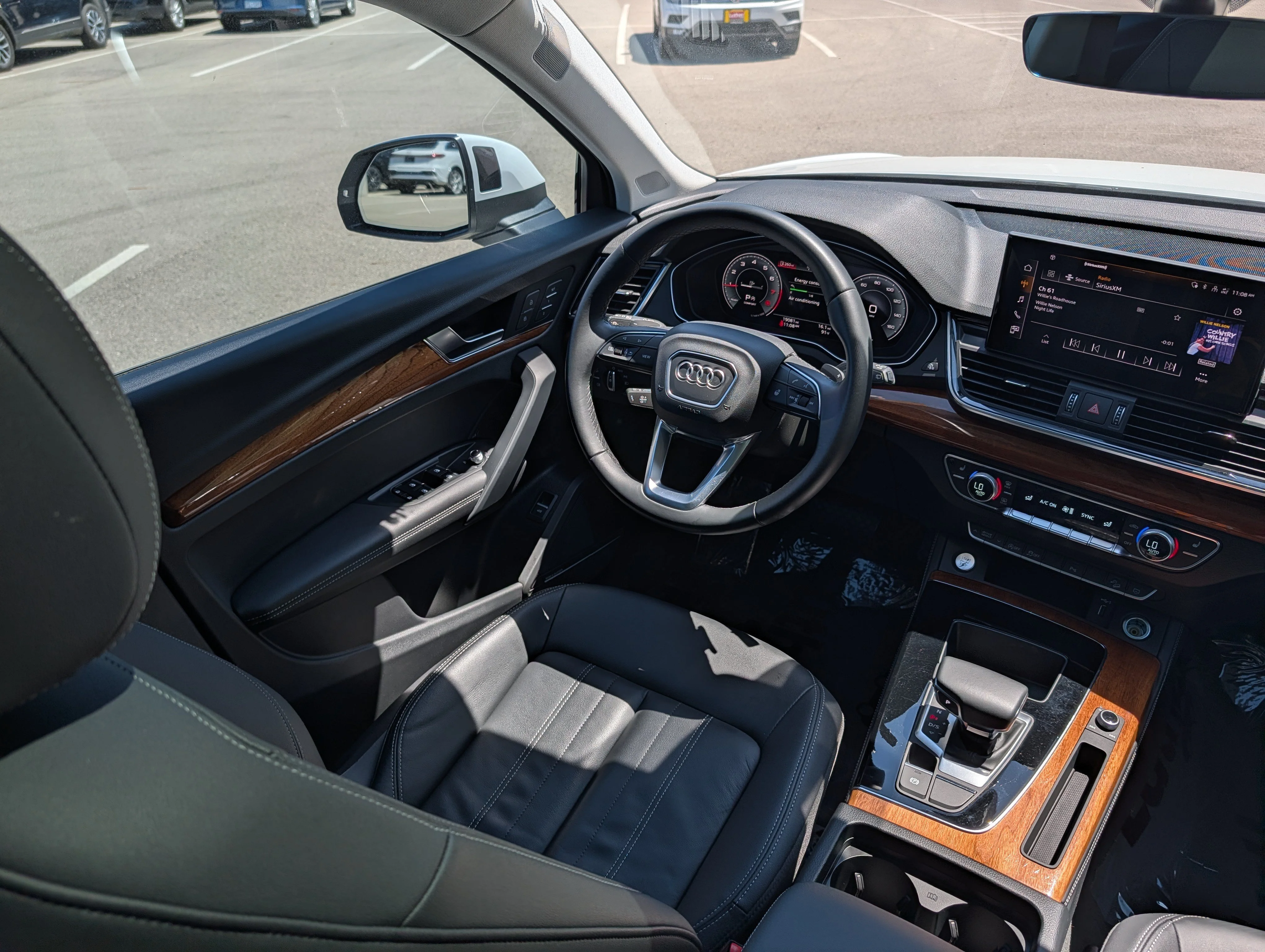 Used 2023 Glacier White Metallic Audi S line Premium Plus image 9