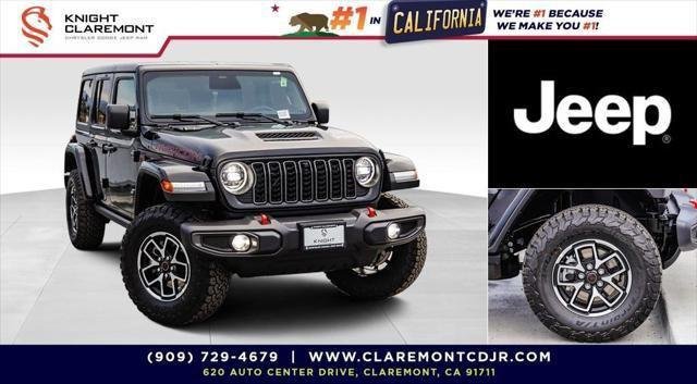 New 2026 Black Clear-Coat Exterior Paint Jeep Rubicon image 1
