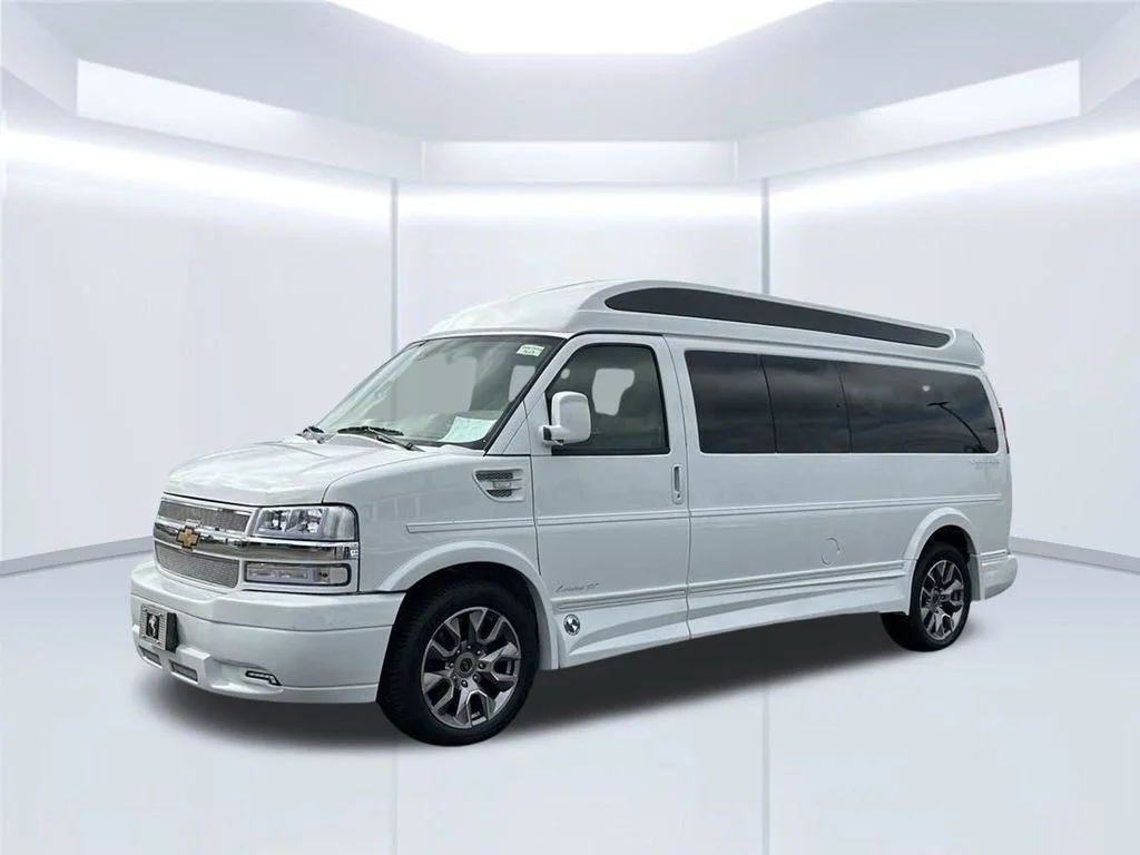 New 2024 White Chevrolet Work Van image 5