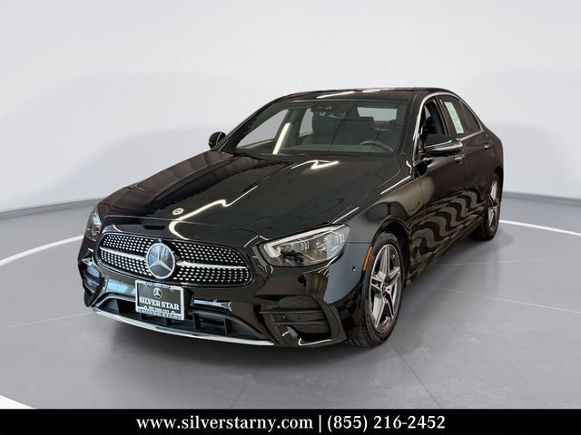 Certified Used 2023 Black Mercedes-Benz E 350 image 1