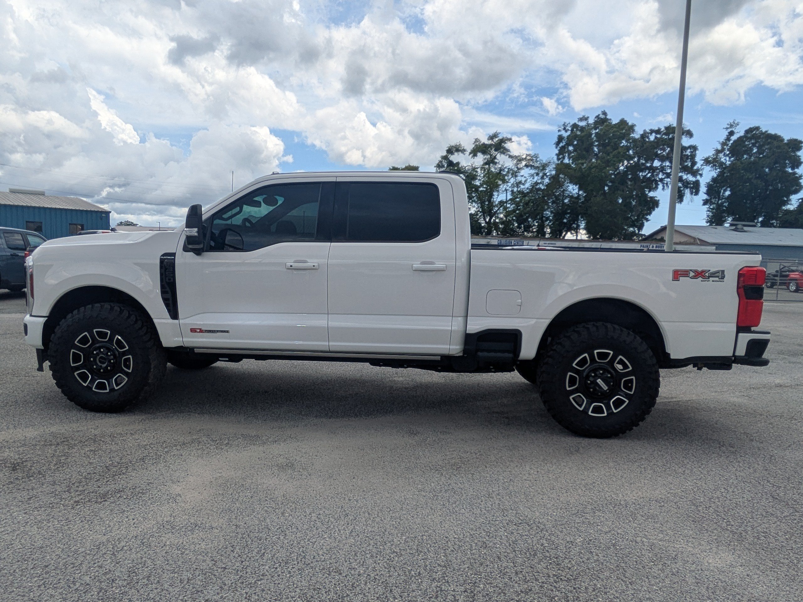 Used 2025 Star White Metallic Tri-Coat Ford Platinum image 7