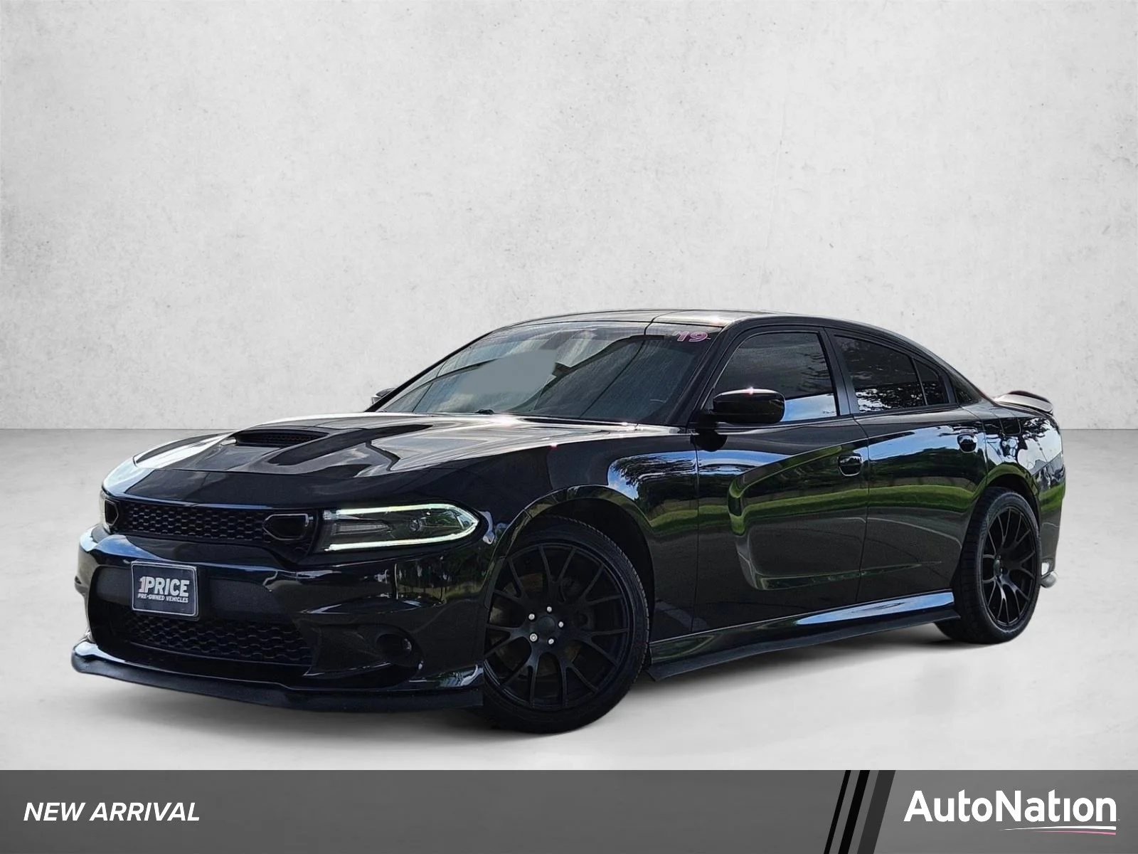 Used 2019 Pitch Black Clearcoat Dodge GT image 1