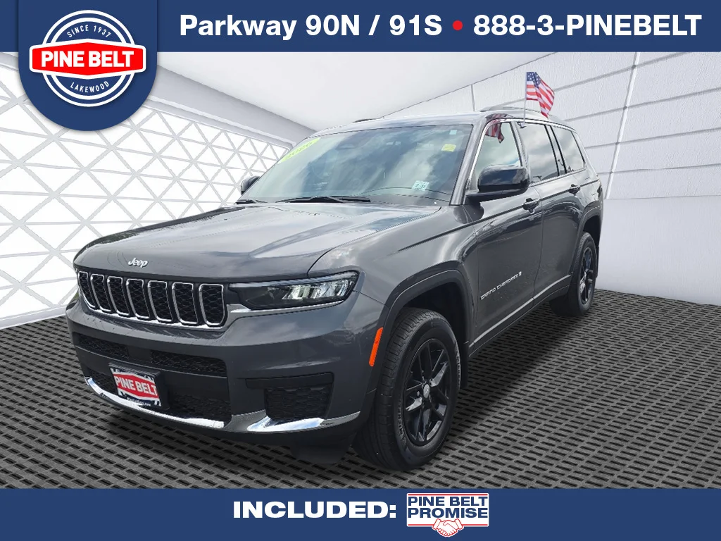 Used 2026 Baltic Grey Metallic Clear Coat Jeep Laredo image 1