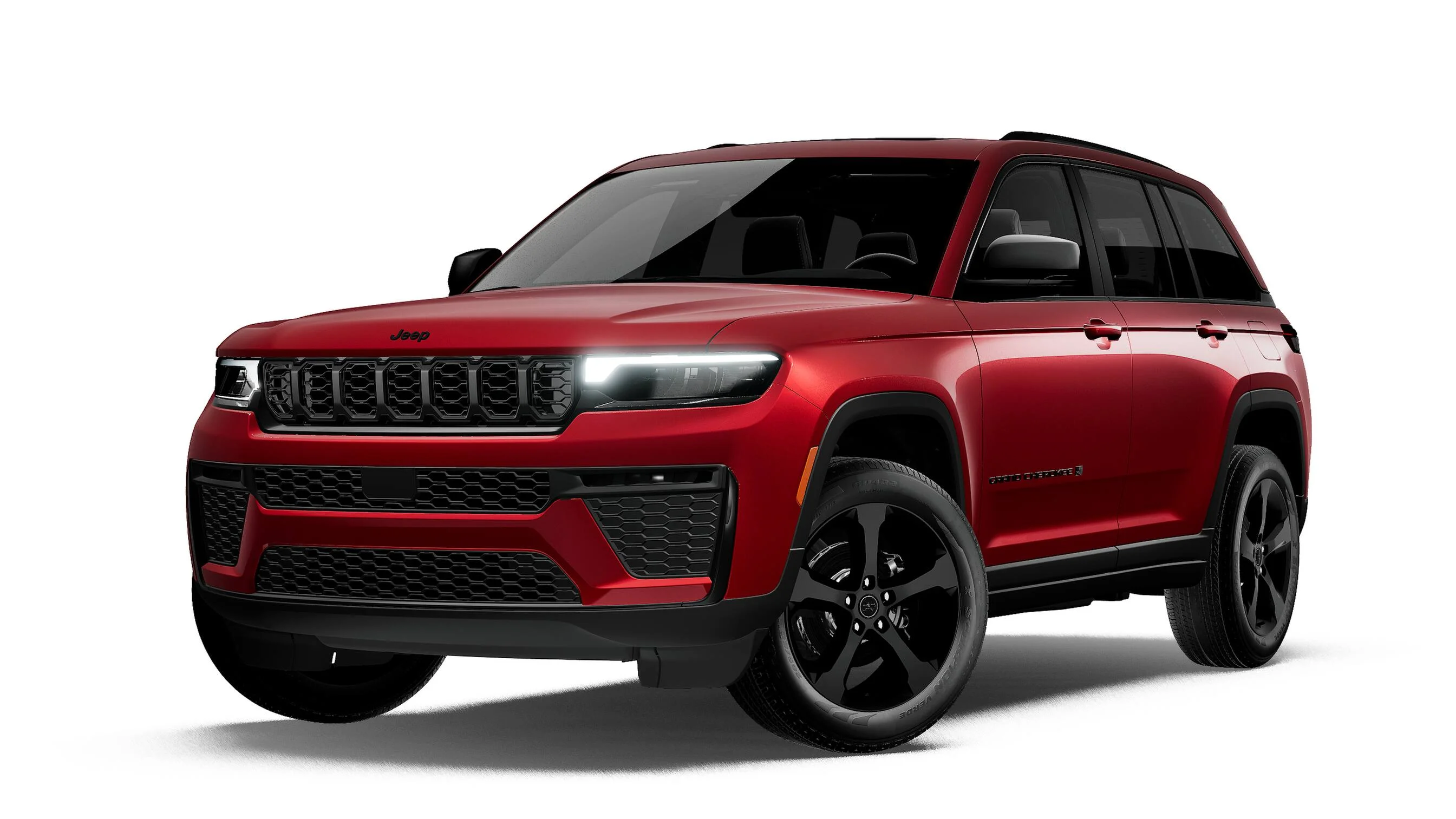 New 2027 Red Hot Pearlcoat Jeep Limited image 1