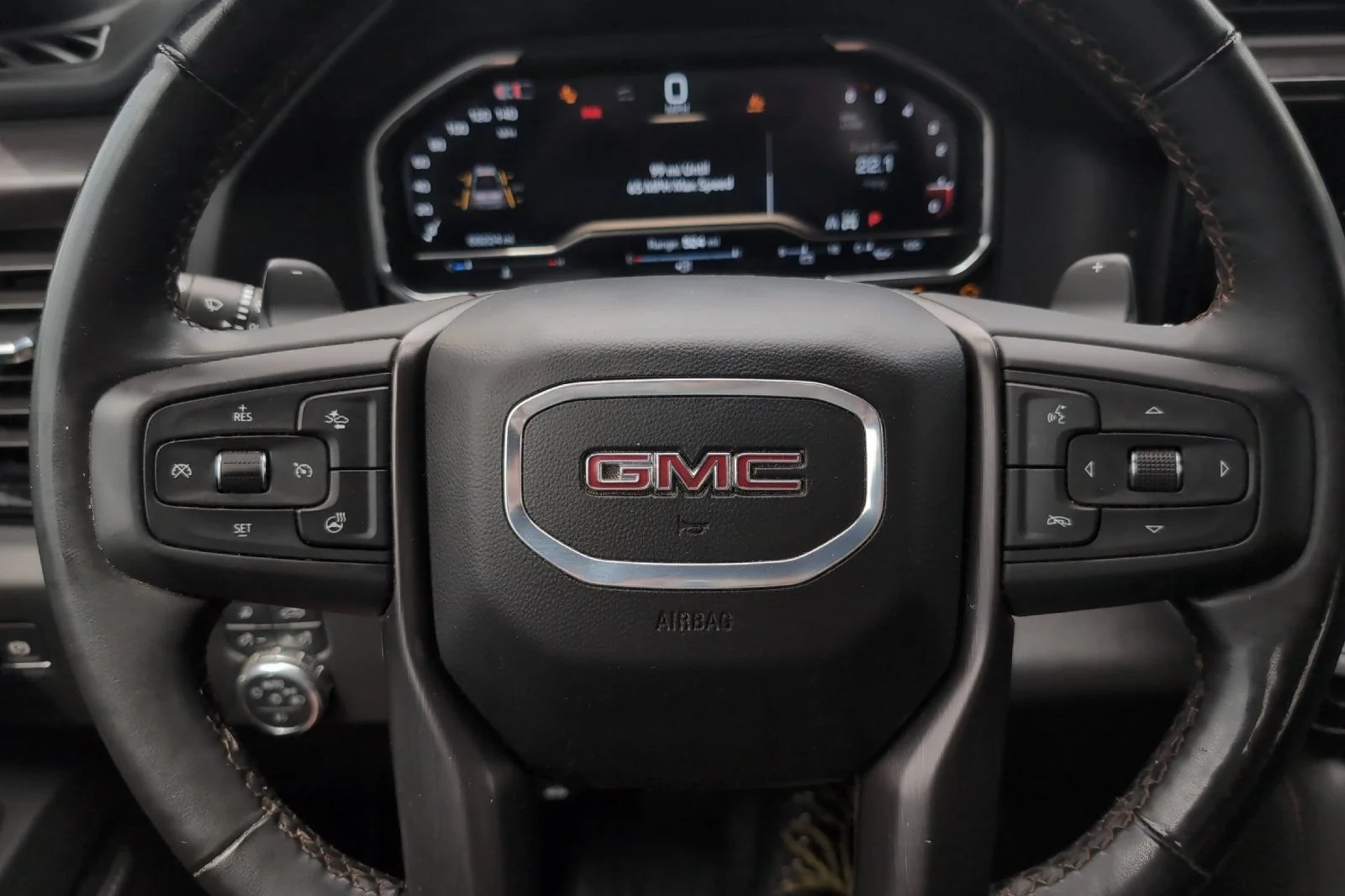 Used 2024 Thunderstorm Gray GMC AT4 image 24