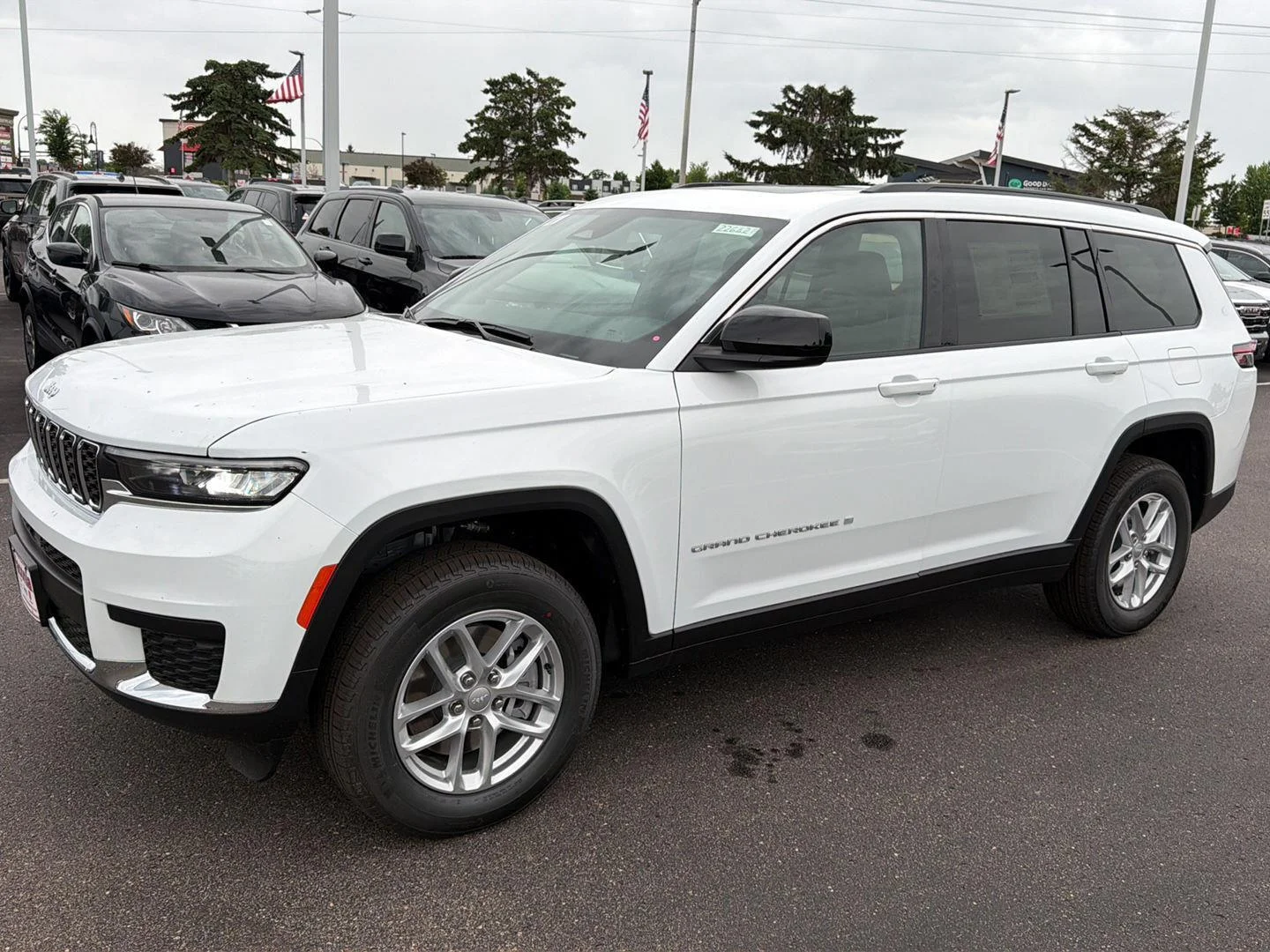 New 2026 Bright White Clearcoat Jeep Laredo X image 1