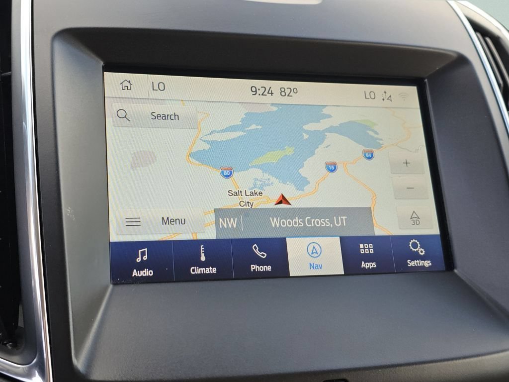 Used 2020 White Metallic Ford Titanium image 8