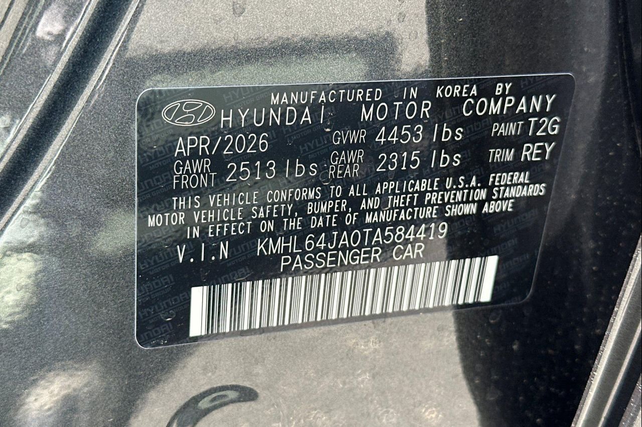 New 2026 Portofino Gray Hyundai SEL Sport image 27