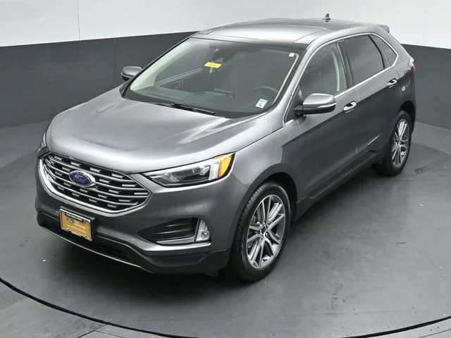Certified Used 2024 Carbonized Gray Metallic Ford Titanium image 46