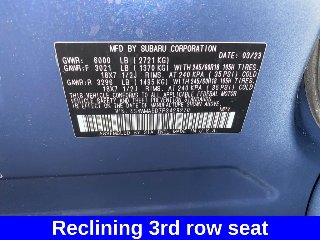 Used 2023 Blue Subaru Premium image 29