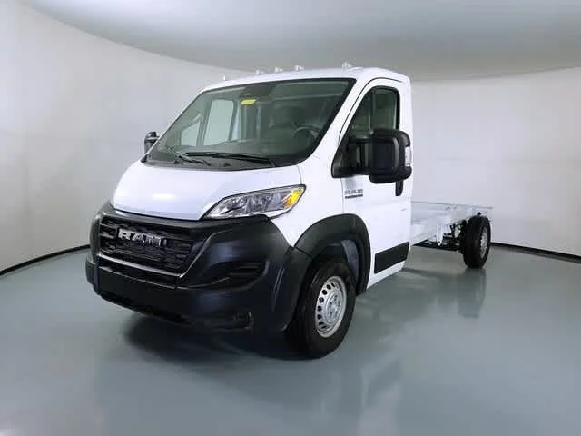 New 2024 Bright White Clear-Coat Exterior Paint RAM Tradesman image 2