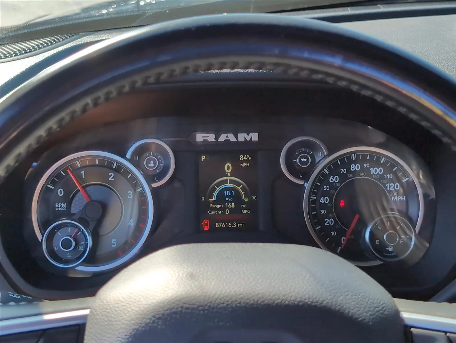 Used 2023 Patriot Blue Pearlcoat Ram Big Horn image 26