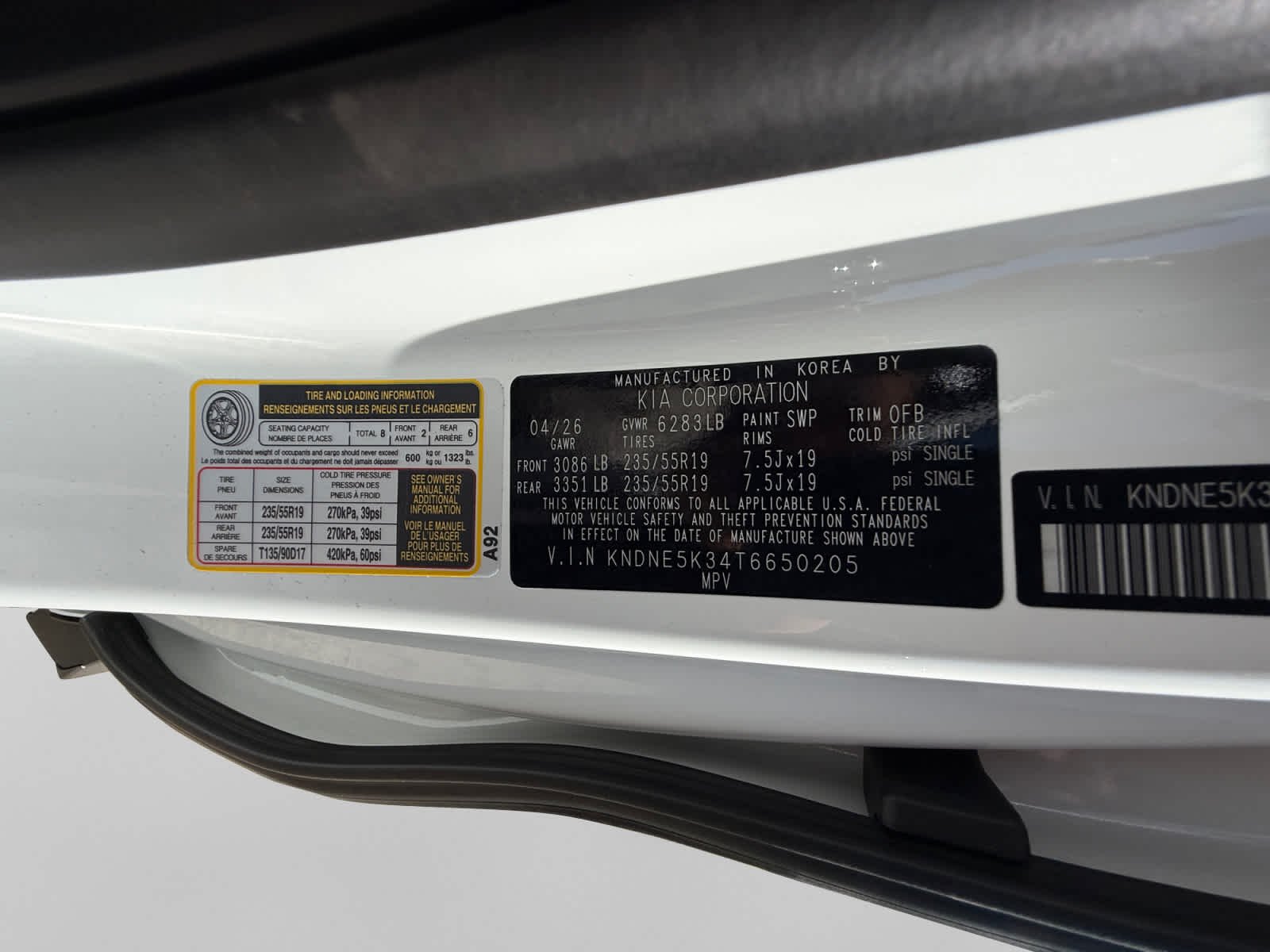 New 2026 Snow White Pearl Kia SX Prestige image 25