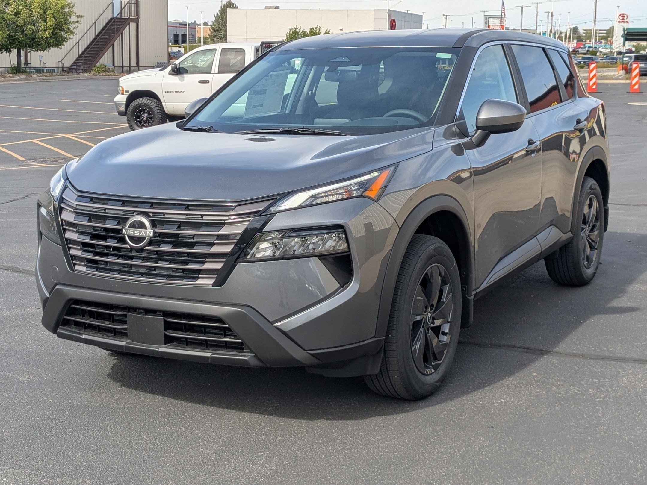 New 2026 Gun Metallic Nissan SV image 8