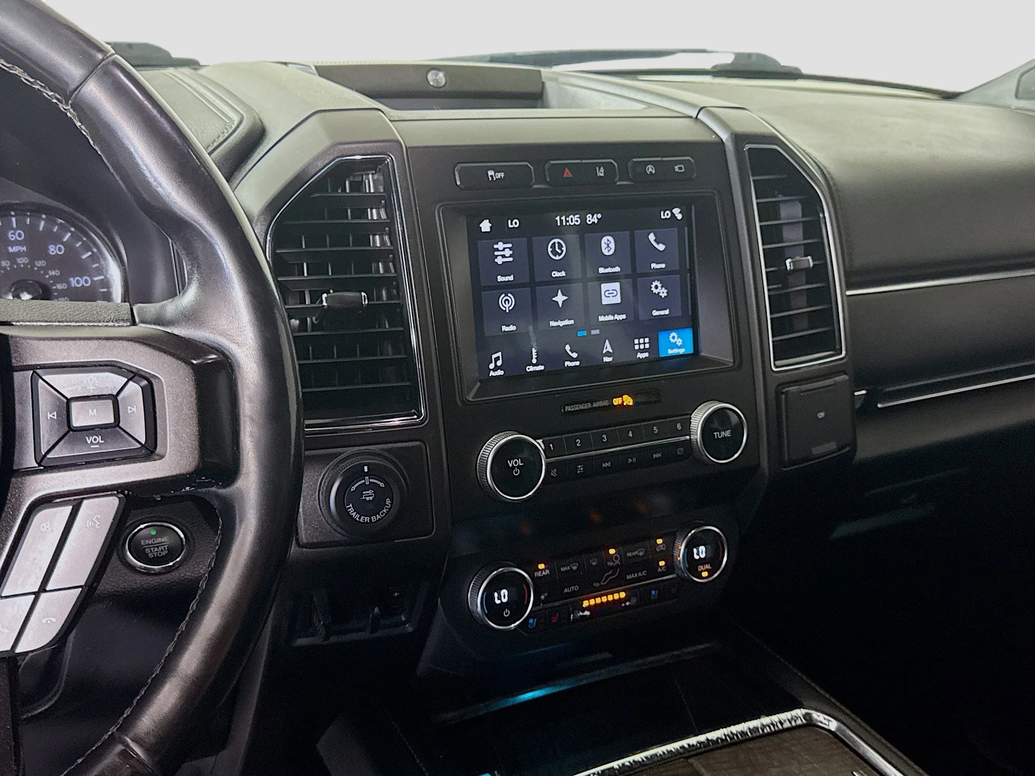 Used 2019 Agate Black Metallic Ford Limited image 14