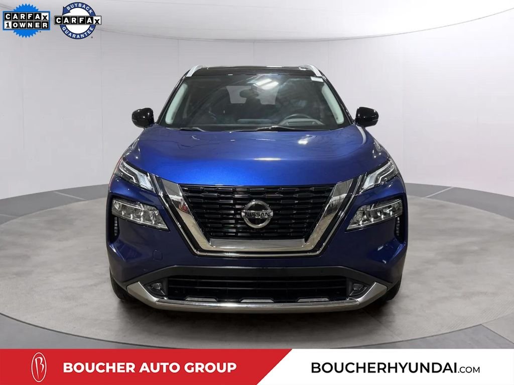 Used 2021 Caspian Blue Metallic/Super Black Nissan Platinum image 7