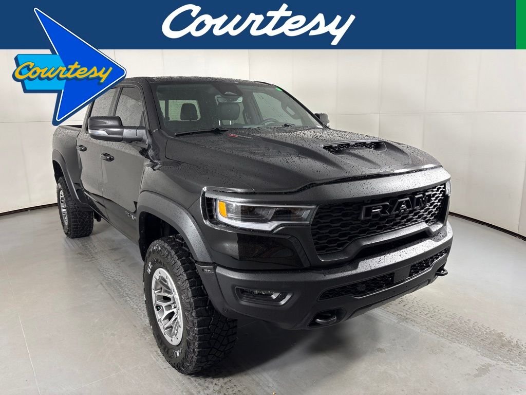 New 2026 Diamond Black Crystal Pearl-Coat Exterior Paint RAM RHO image 1