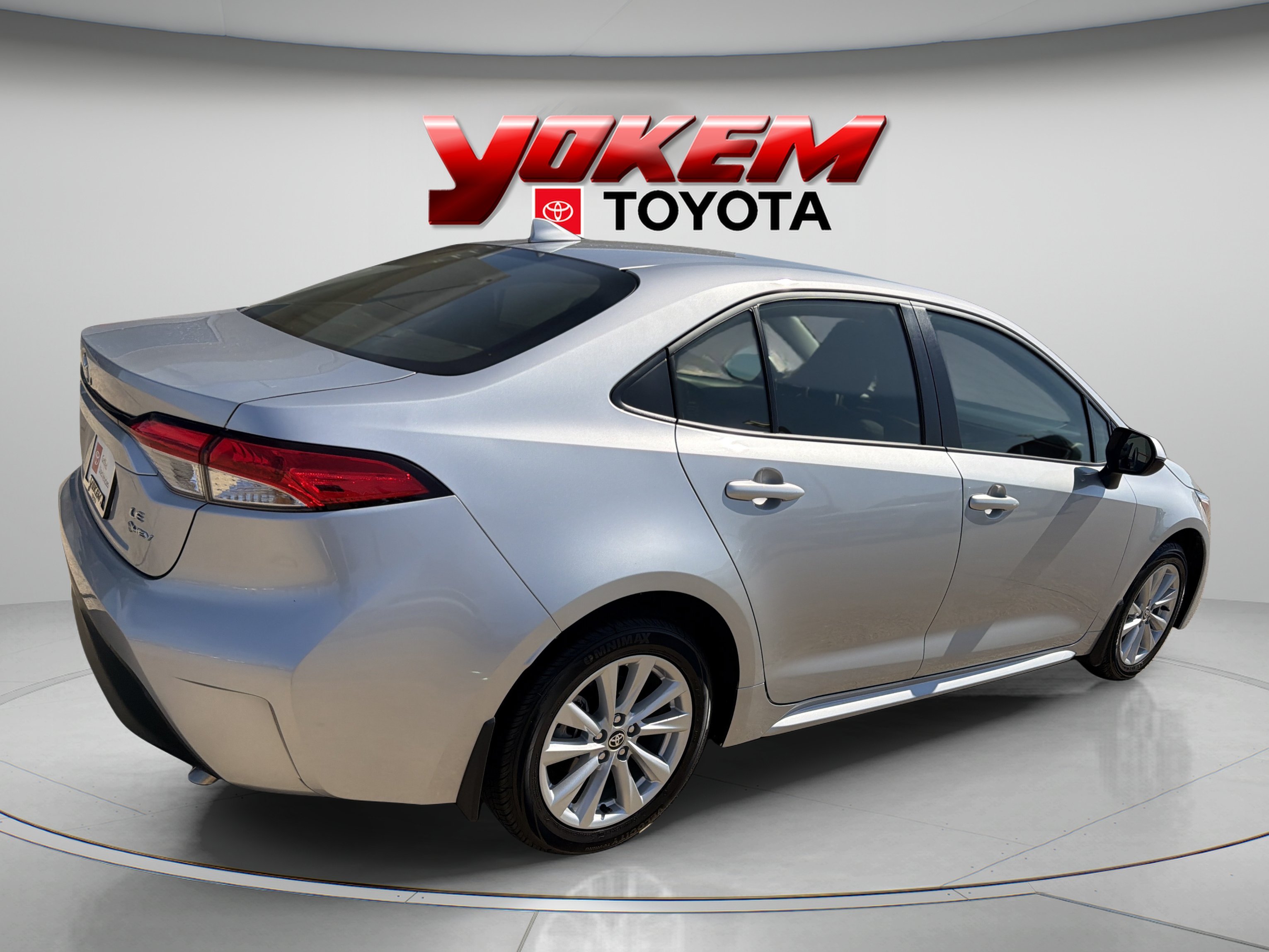 Certified Used 2026 Classic Silver Metallic Toyota Hybrid LE image 8
