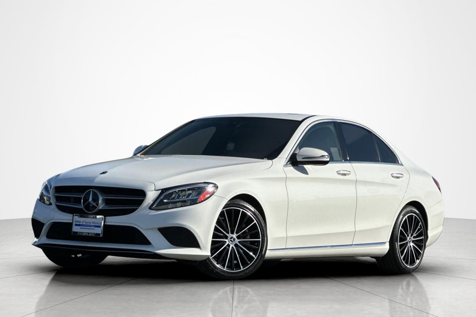 Used 2019 WHITE Mercedes-Benz C 300 image 1
