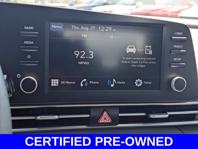 Certified Used 2024 Blue Hyundai SE image 18