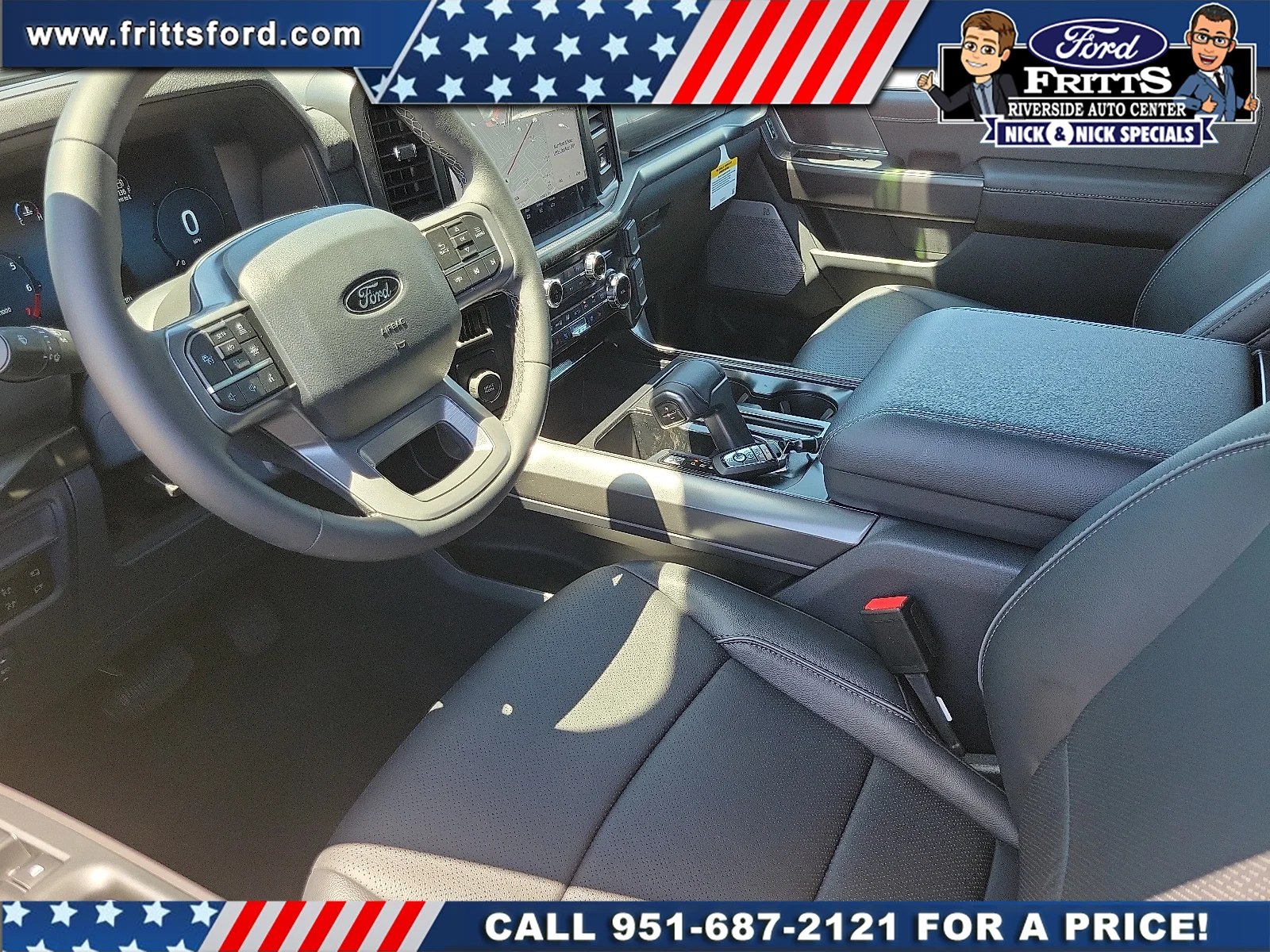 New 2026 Agate Black Metallic Ford Lariat® image 3