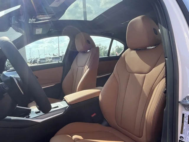 New 2025 Mineral White Metallic BMW 330i xDrive Sedan image 18
