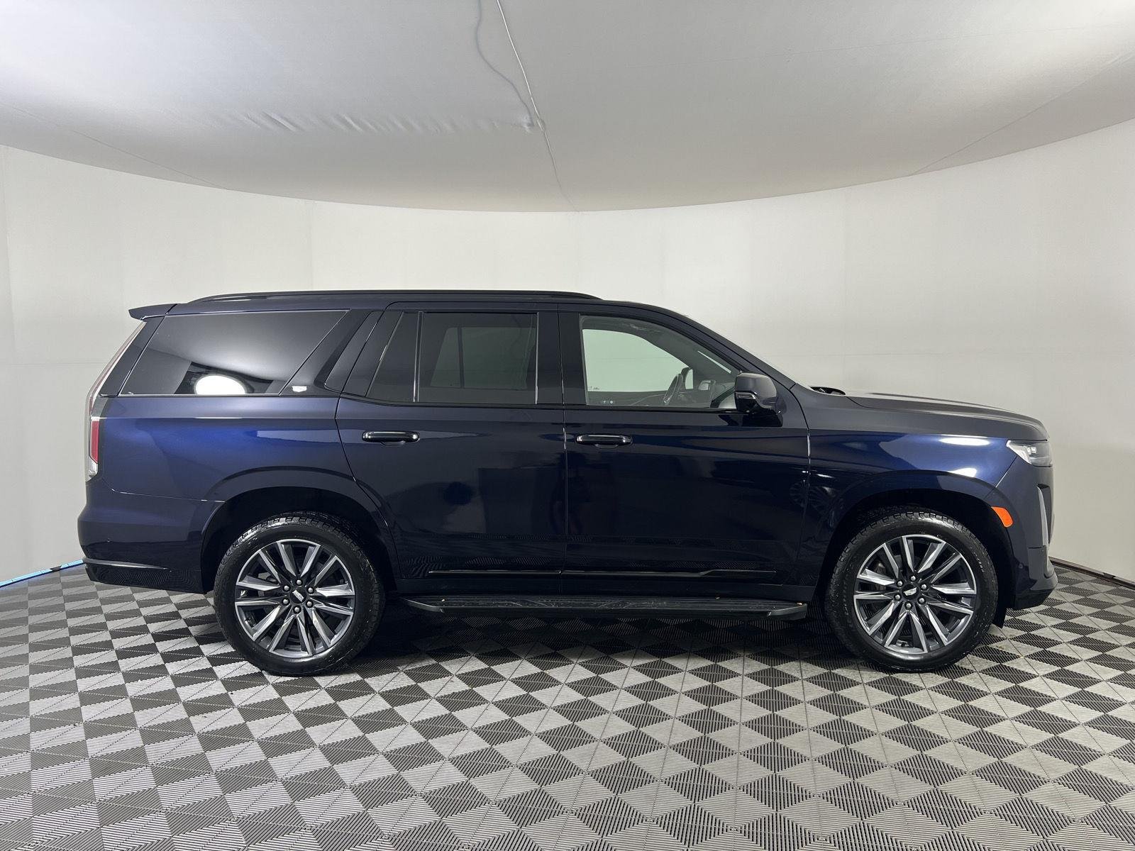 Used 2023 Dark Moon Blue Metallic Cadillac 4WD Sport image 29