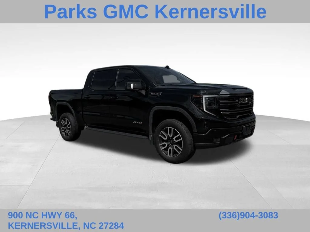 Used 2022 Onyx Black GMC AT4 image 1