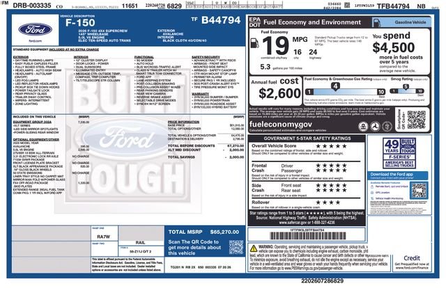 New 2026 Gray Ford XLT image 24