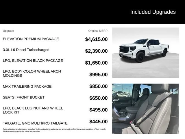 New 2026 Summit White GMC Elevation image 5
