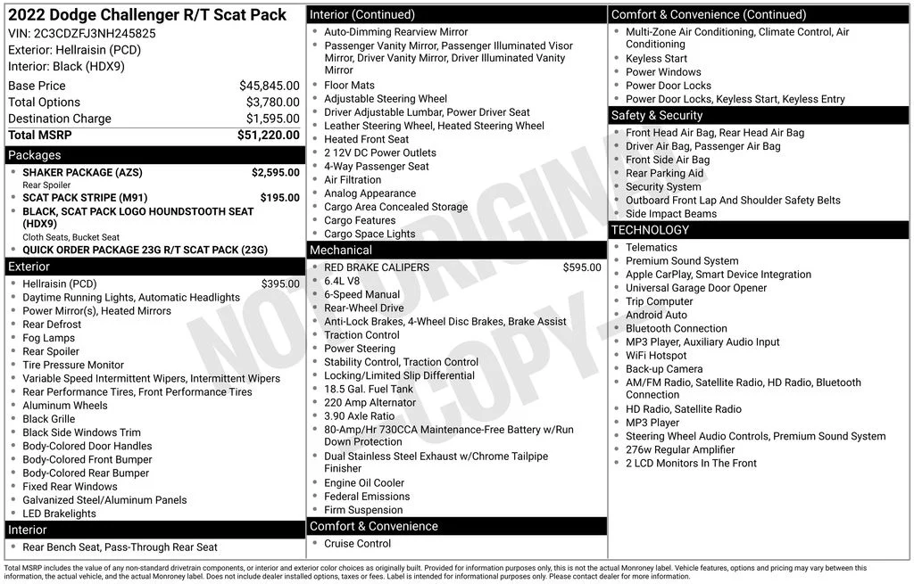 Used 2022 Hellraisin Dodge R/T Scat Pack image 7