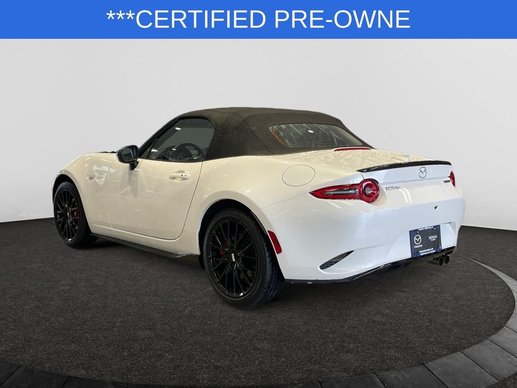 Certified Used 2024 Snowflake White Pearl Mazda Club image 3