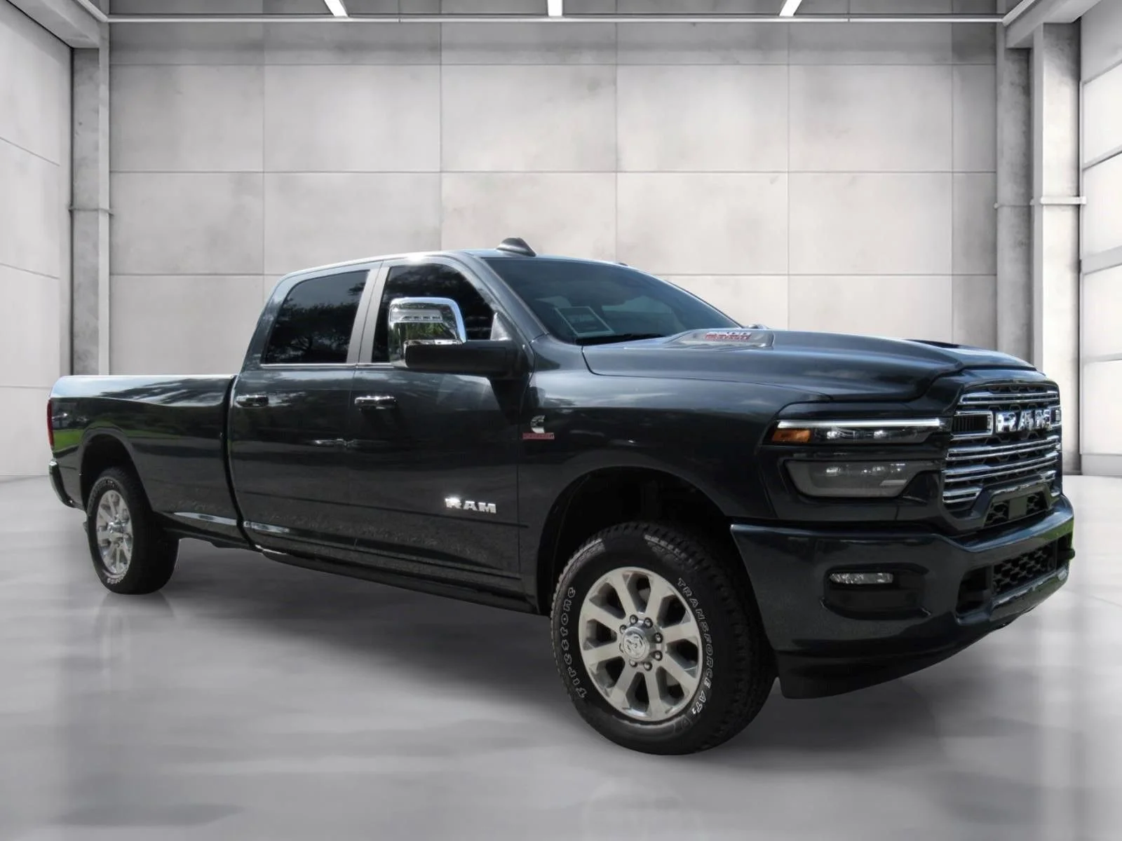 New 2026 Forged Blue Metallic Exterior Paint RAM Laramie image 1