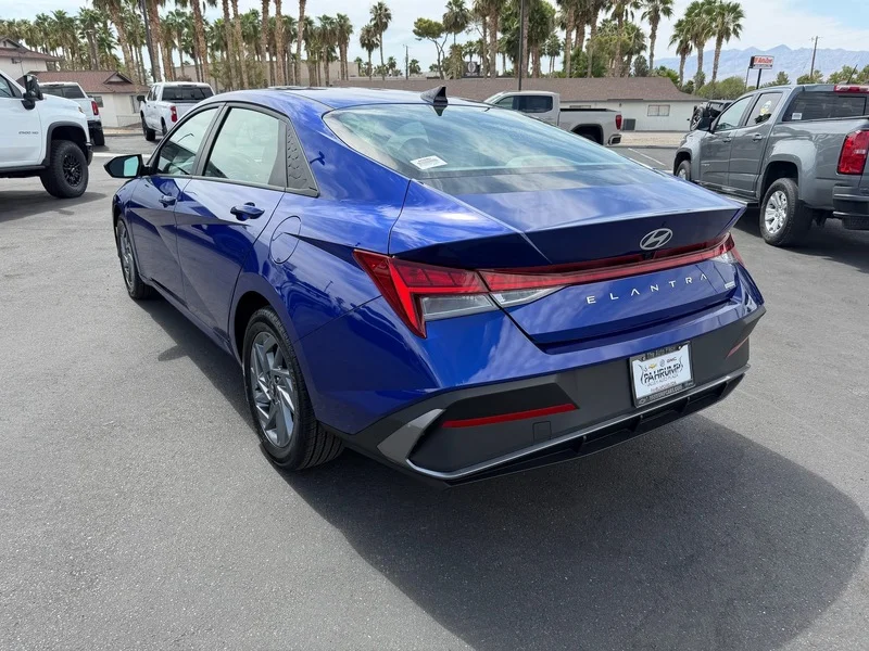 Used 2025 Intense Blue Hyundai Blue image 5