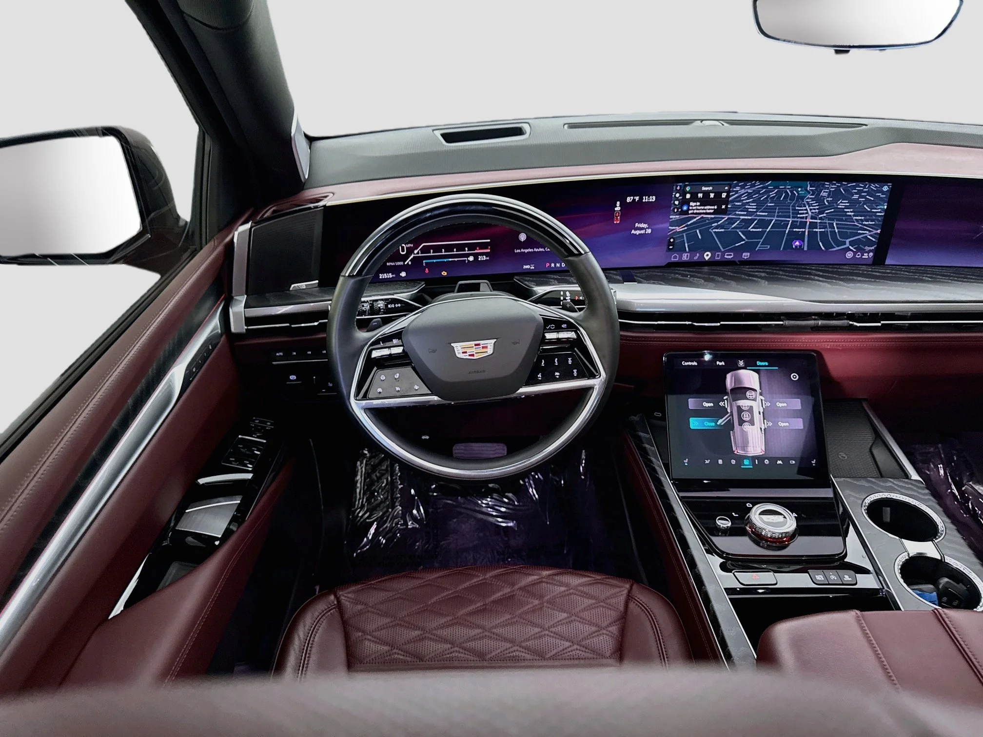 Used 2025 Galactic Gray Metallic Cadillac Sport image 25