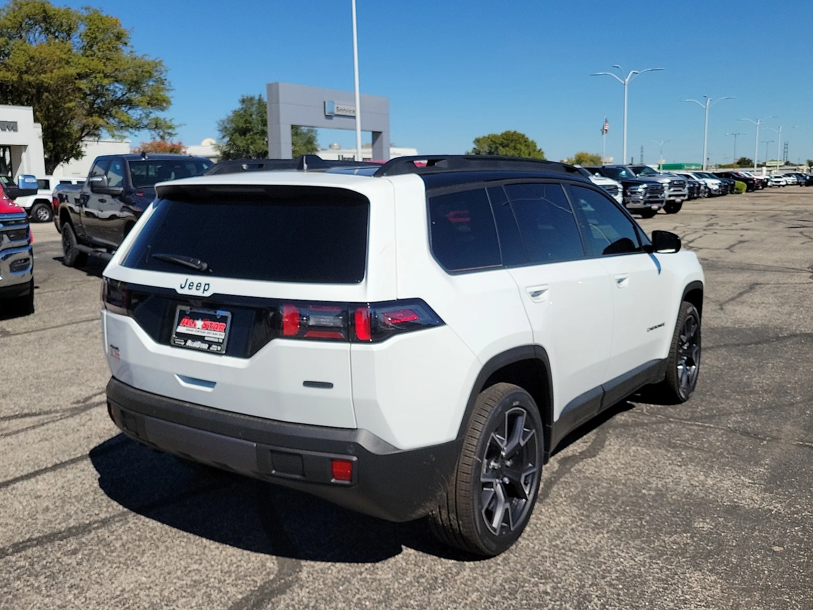 New 2026 Bright White Jeep OVERLAND 4X4 image 4