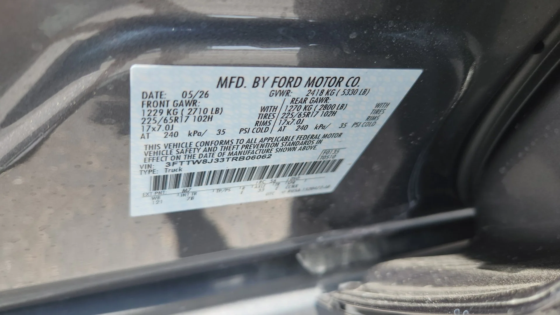 New 2026 Carbonized Gray Metallic Ford XLT image 22